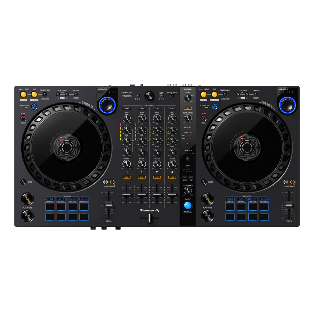 Pioneer DDJ FLX6 4-Channel Serato DJ And Rekordbox Controller